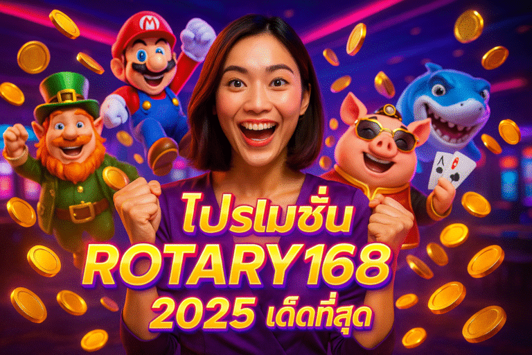 โปรโมชั่น ROTARY168 2025 เด็ดที่สุด