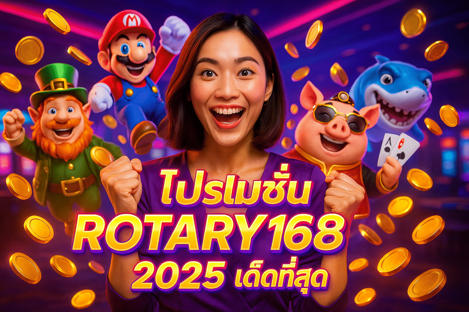 โปรโมชั่น ROTARY168 2025 เด็ดที่สุด