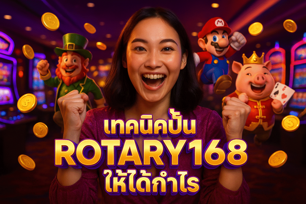 เทคนิคปั่น ROTARY168 ให้ได้กำไร