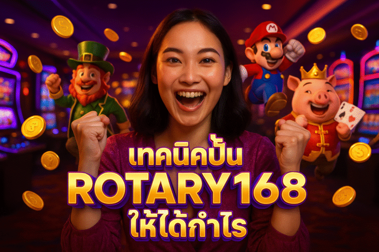 เทคนิคปั่น ROTARY168 ให้ได้กำไร